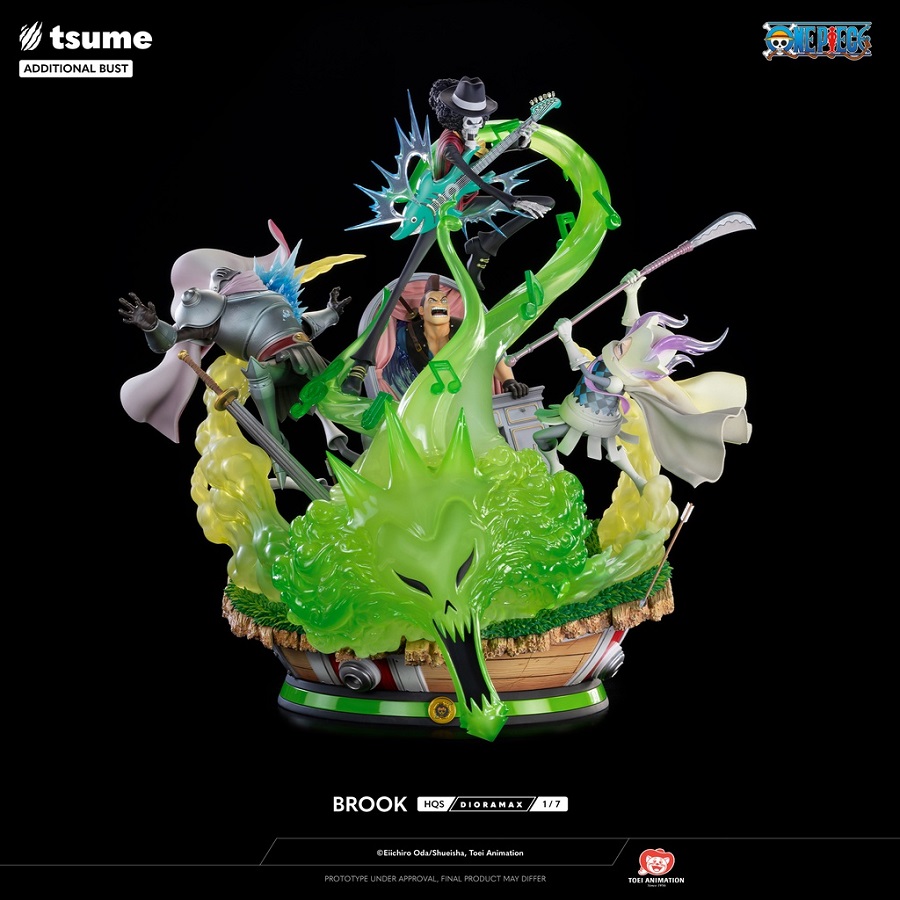 One Piece HQS Series Brook 1/7 Statue By Tsume Art